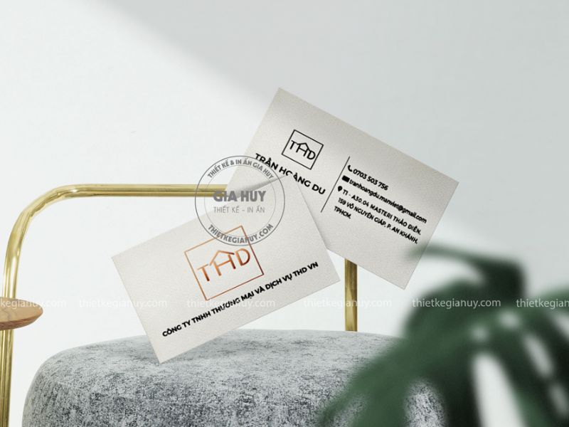 mẫu card visit đẹp đơn giản