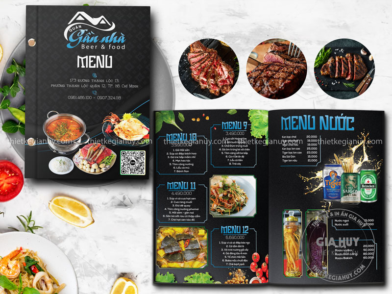 mau menu quan an gan nha