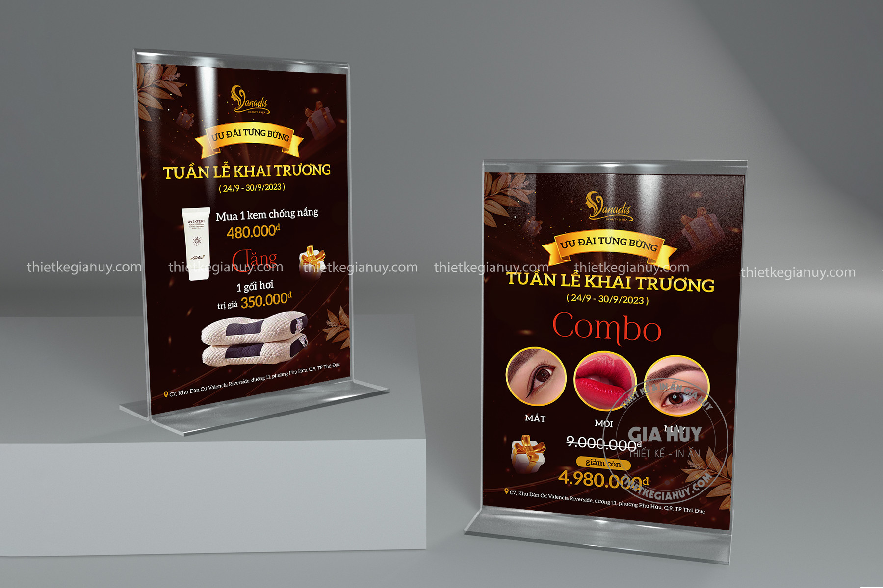 menu khai truong de mica