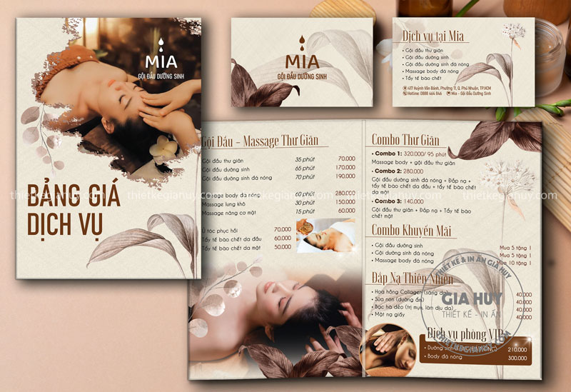 chat lieu tao nen mau in menu spa doc dao