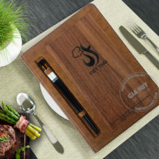 Menu Gỗ Khắc Laser Tạo Nét Độc Đáo