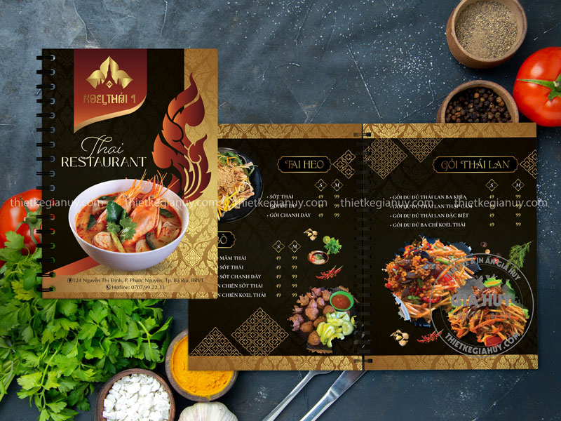 menu koel thai