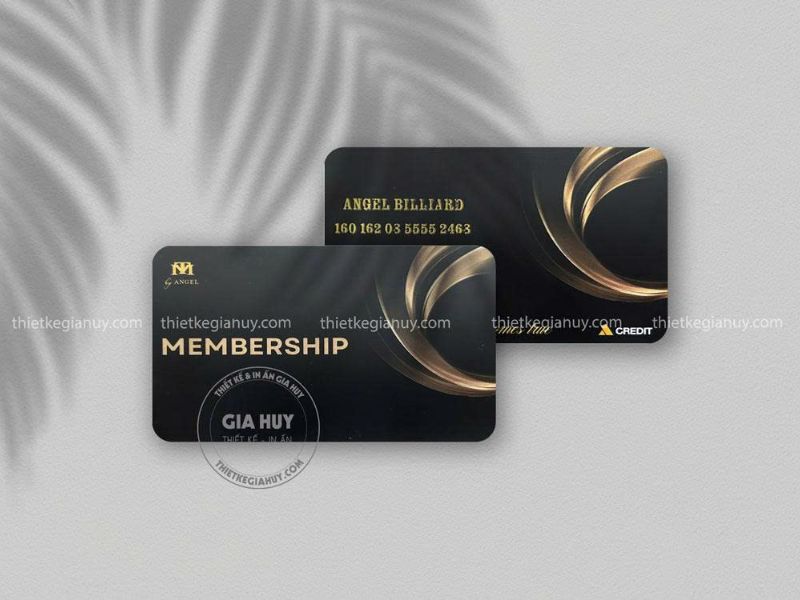 in thẻ nhựa chống nước và giữ màu tốt