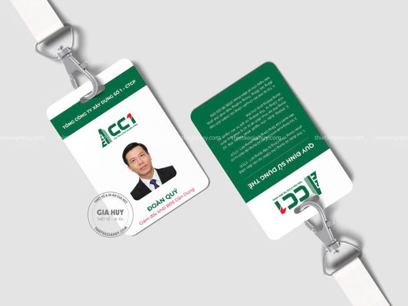 thẻ giám đốc sang trọng chuyên nghiệp