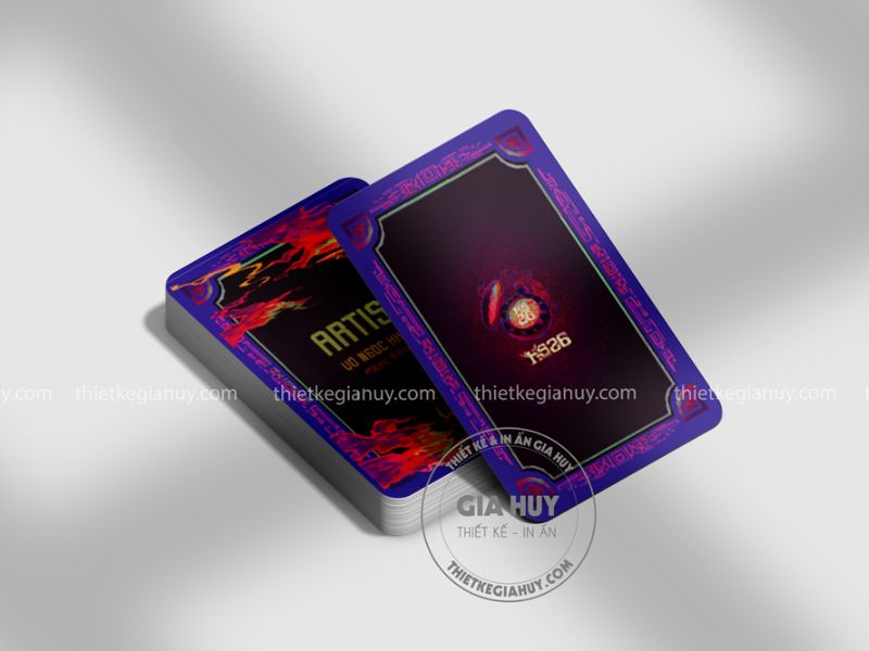 thẻ nghệ sĩ đậm chất nghệ thuật
