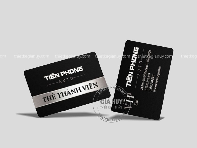 thẻ thành viên cho dịch vụ ô tô đẳng cấp