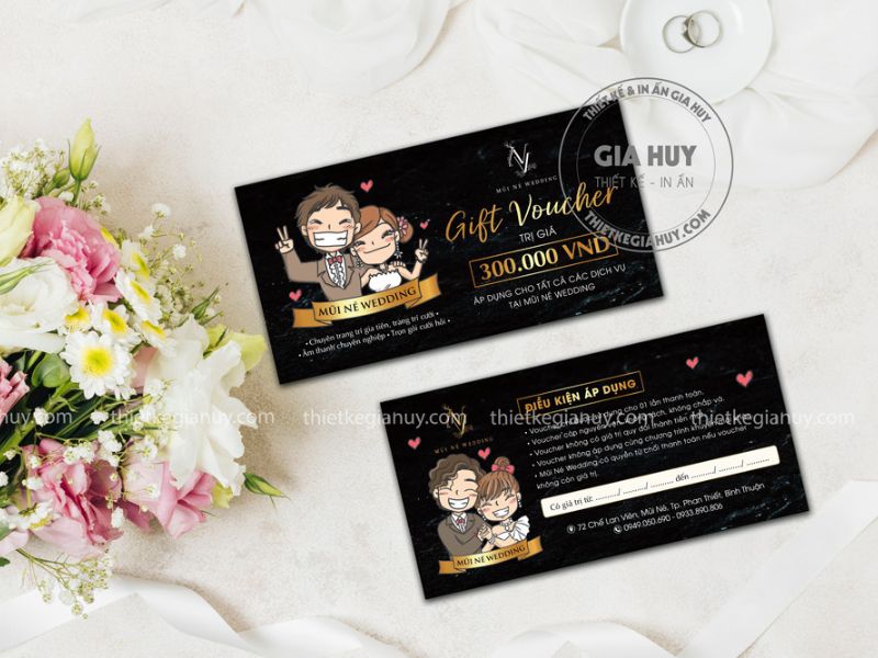 gift voucher nhà hàng tiệc cưới