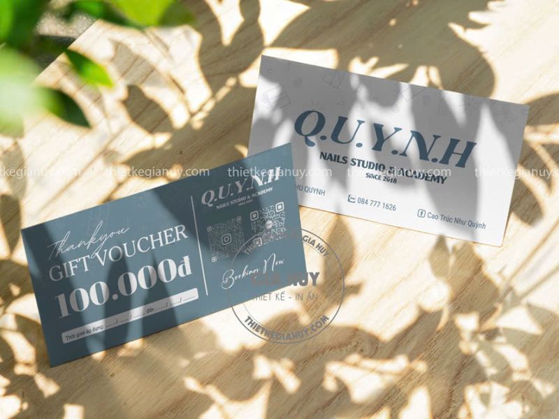 mẫu voucher giảm giá thiết kế nghệ thuật
