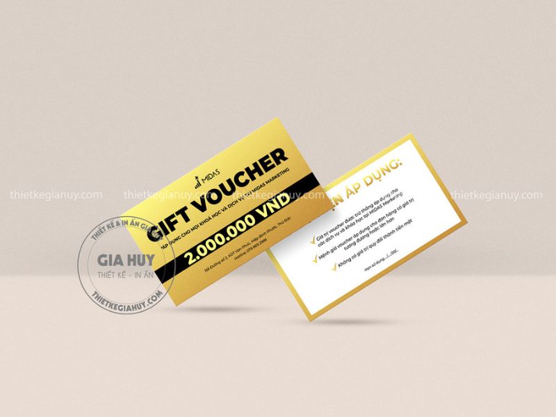 thiết kế phiếu giảm giá đặc biệt