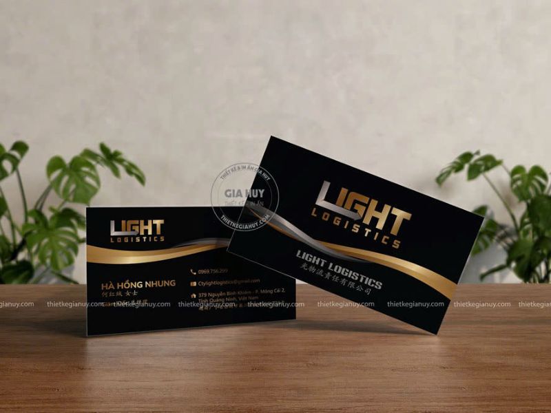 card visit công ty logistic