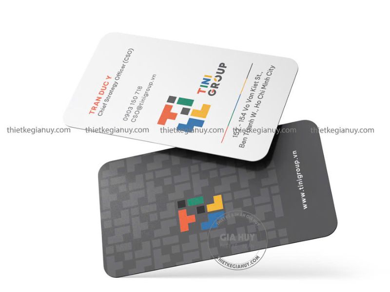 địa chỉ mới card visit mới