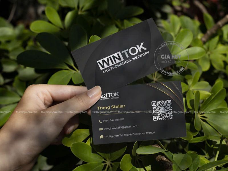 thiết kế card visit theo yêu cầu